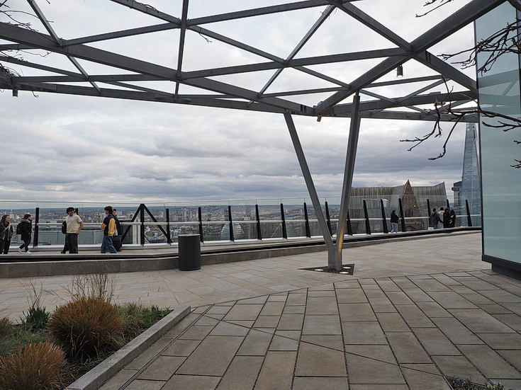 In photos: Panoramic views of London from the The Garden at 120 Fenchurch Street, London - free rooftop space
