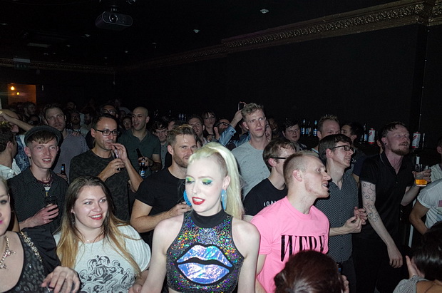 Actionettes wow the crowds at the Pink Glove Queer Pulp Disco, The Victoria, E8, Saturday 10th Oct 2015