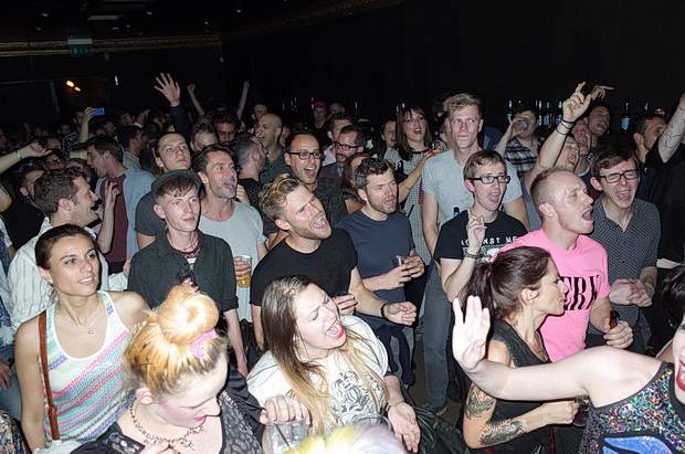 Actionettes wow the crowds at the Pink Glove Queer Pulp Disco, The Victoria, E8, Saturday 10th Oct 2015