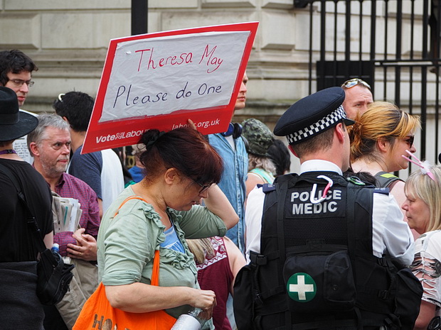 Protest photos: No Coalition of Chaos with the DUP, London demo. Sat 17th June 2017