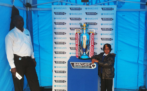 Premier League trophy comes to Brixton with Barclays Bank relaunch