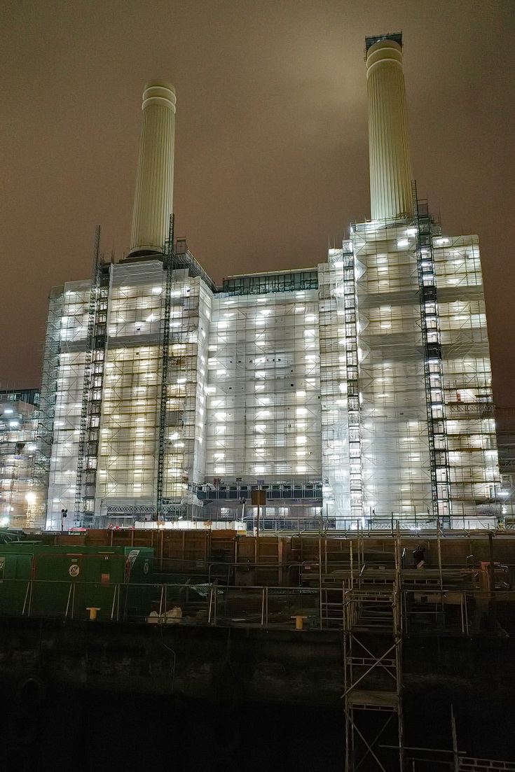 In photos: Battersea Power Station redevelopment - luxury flats, trendy shops and security guards