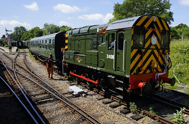 In photos: a trip along the Bluebell steam railway from East Grinstead to Sheffield Park, Sussex, England