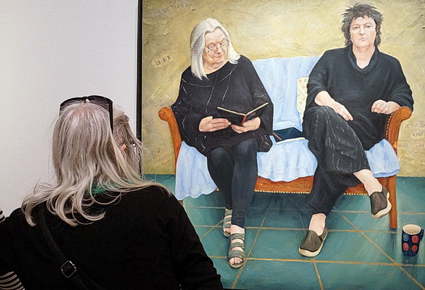 In photos: a look around the BP Portrait Award 2017 at the National Portrait Gallery, London