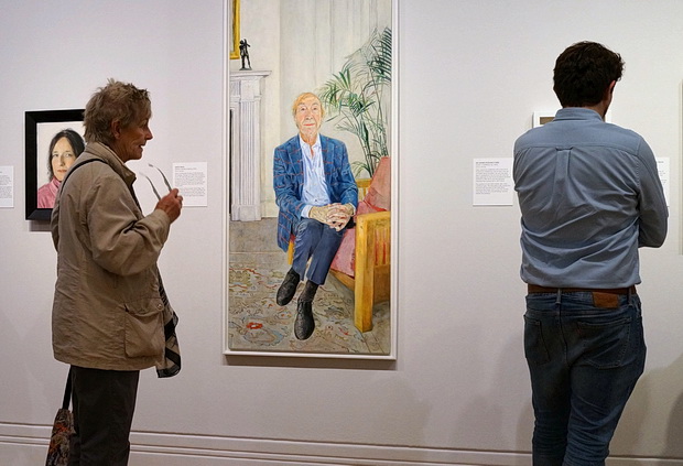 In photos: a look around the BP Portrait Award 2017 at the National Portrait Gallery, London