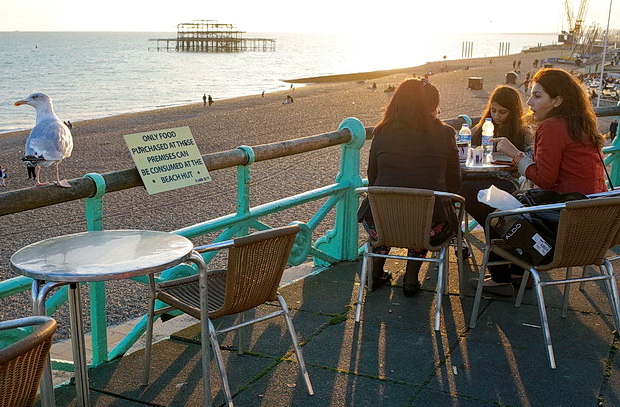Brighton: an early autumn stroll along the seafront, September 2015, Brighton, West Sussex, England