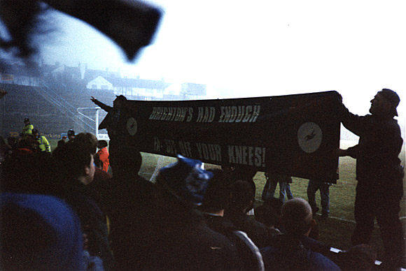 Brighton 'Fans United', Feb 1997: a proper football protest 