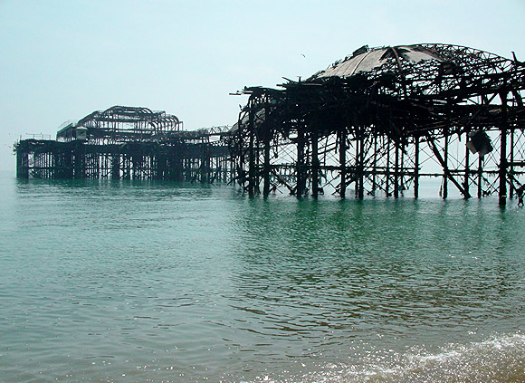 Remembering the West Pier, Brighton, May 2003 photo