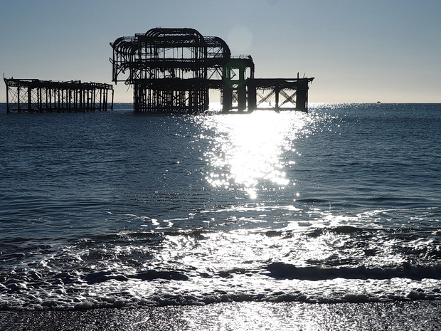 Return to Brighton West Pier, December 2014