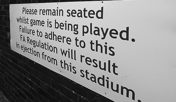 Bring back the football terraces: sign the petition
