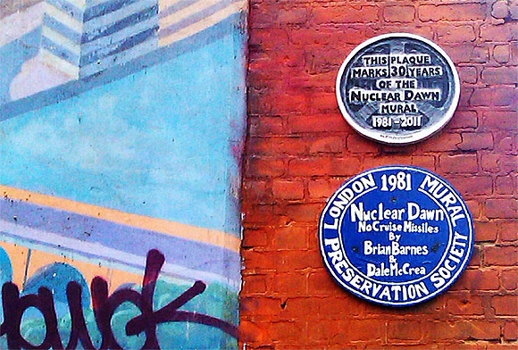 Brixton Nuclear Dawn mural turns 30, a party follows