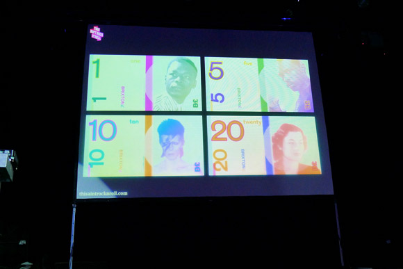 Launch of Brixton Pound new notes and electronic currency at the Electric Brixton (formerly the Fridge), Thurs 29th September 2011