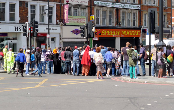 Brixton riots aftermath - photos 