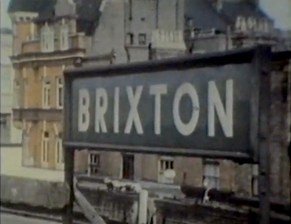 Brixton station in the steam era (1950s footage)