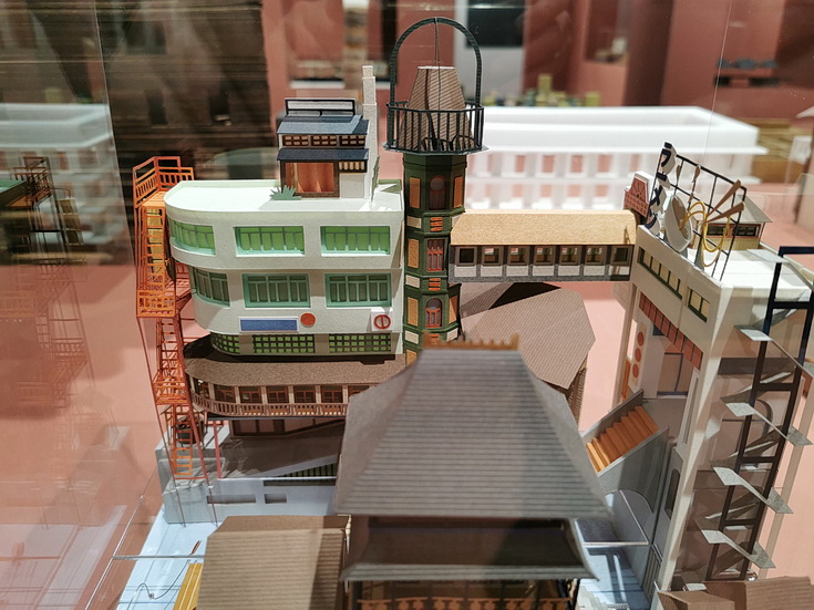 In photos: model buildings, buttons to push, taps and more: a trip to the Building Centre in London