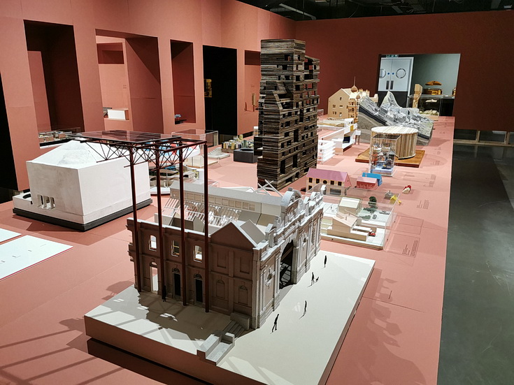 In photos: model buildings, buttons to push, taps and more: a trip to the Building Centre in London