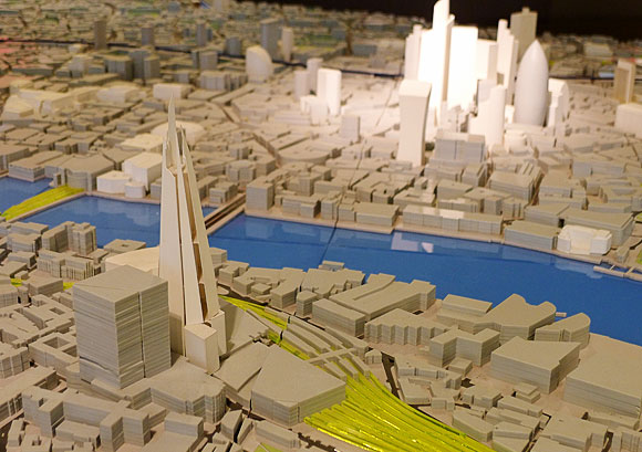 The Building Centre and its mahoosive model of London