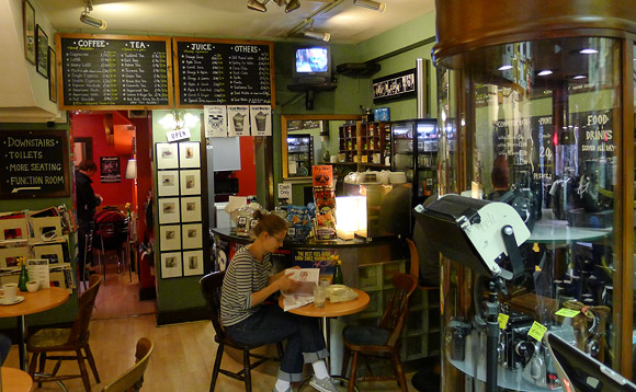 Camera Cafe, Bloomsbury - a camera shop and cafe combined!