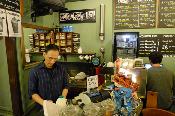 Camera Cafe, Bloomsbury - a camera shop and cafe combined!