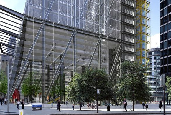 The 52-storey Cheesegrater tower at 122 Leadenhall starts