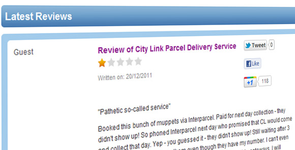 Clueless Citylink really are the worst courier company in the UK