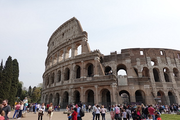 In photos: A visit to the ancient Colosseum in Rome