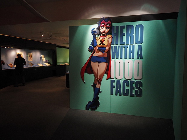 Comics Unmasked, Art and Anarchy in the UK, British Library Exhibition, London