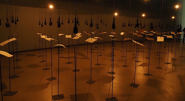Censorship, confinement and resistance: Shilpa Gupta's Sun at Night at the Curve, Barbican