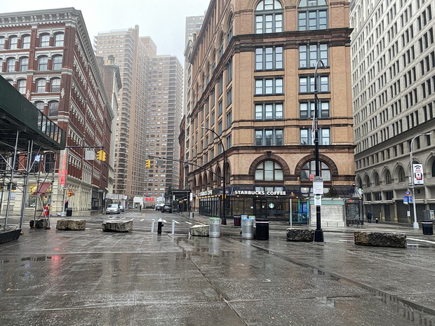 In photos: the deserted streets of New York during the coronavirus lockdown, April 2020