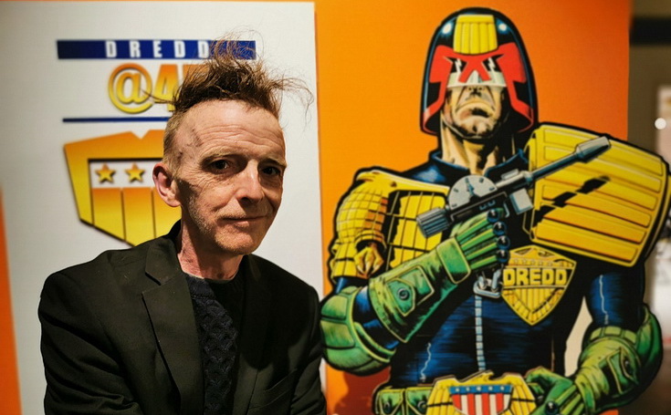Judge Dredd exhibition and other comic treats at the Cartoon Museum, London  - urban75: art, photos, walks