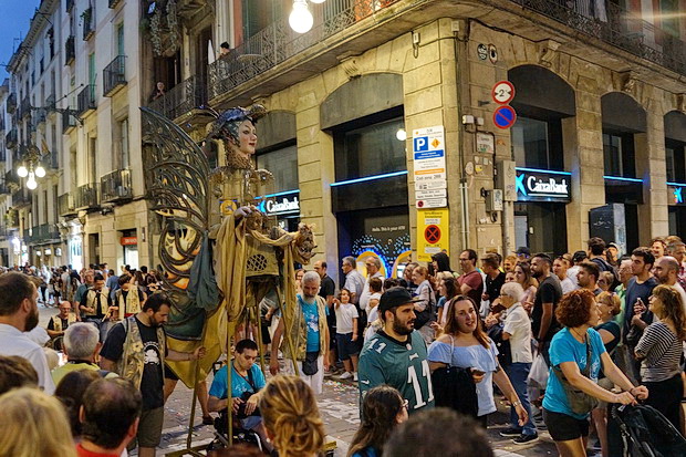In photos: The parade of giants, La Mercè festival, Barcelona, Spain