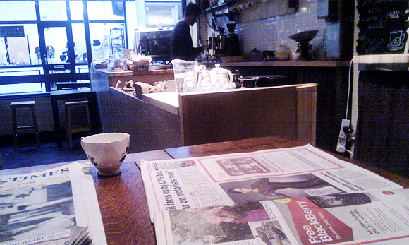 Coffee at Goodbench, Brixton