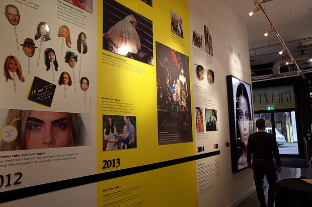 Grazia 10 years - exhibition at the Getty Gallery, 46 Eastcastle Street, London, W1W 8DX, March 2015