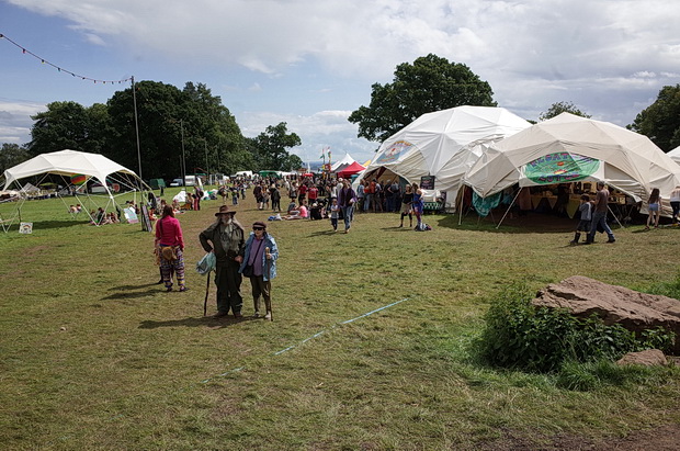 Green Gathering 2017 in photos - scenes around the festival site, August 2017