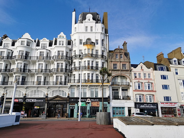 Sixty photos of Hastings: Old town, beach, boats, shops and historic architecture
