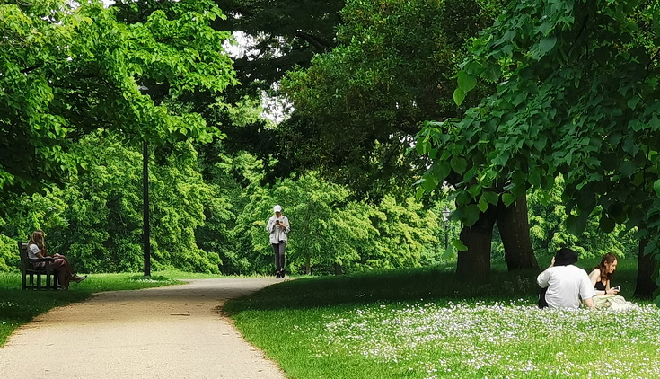 In photos: a summer time walk through Hyde Park and Green Park, London
