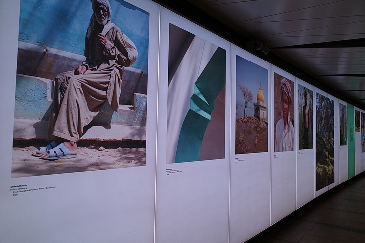 Check out the Face To Face exhibition, King's Cross Tunnel, London, running until Nov 2020 