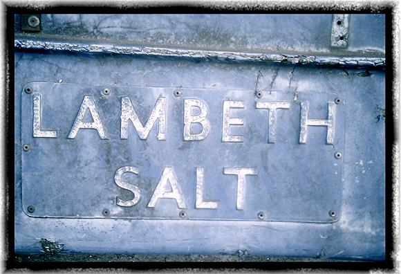Pic of the day: Lambeth Salt