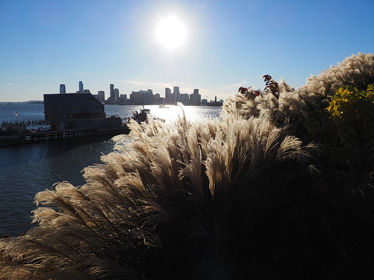 Little Island, New York - a free public park located on the Hudson River - in photos