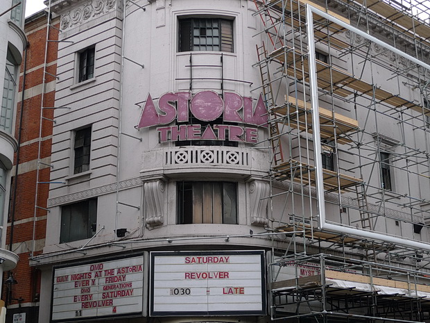 London 10 Years Ago: photos of The Astoria, 12 Bar Club, Denmark St and street scenes, Nov 2008