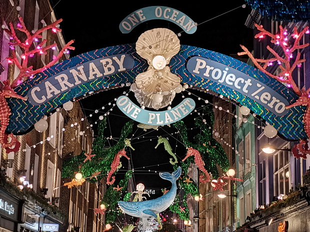 In photos: London Christmas lights: Regent Street, Leicester Square and Carnaby Street