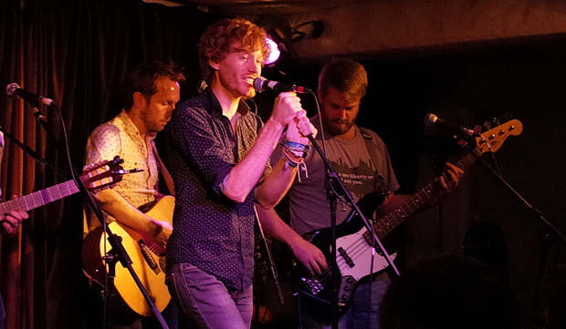 The Lost Cavalry showcase new material at intimate gig at the The Harrison folk night, London, August 2015