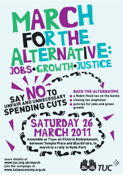 March for the Alternative, Saturday 26th March 2011