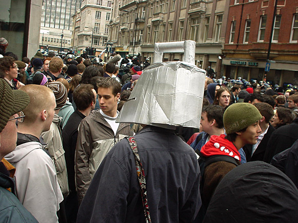 Mayday 2001 protests, London: archive photos