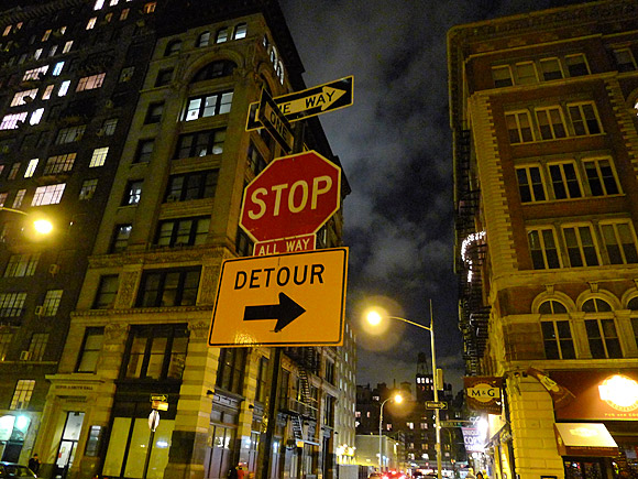 New York street scenes - December 2010