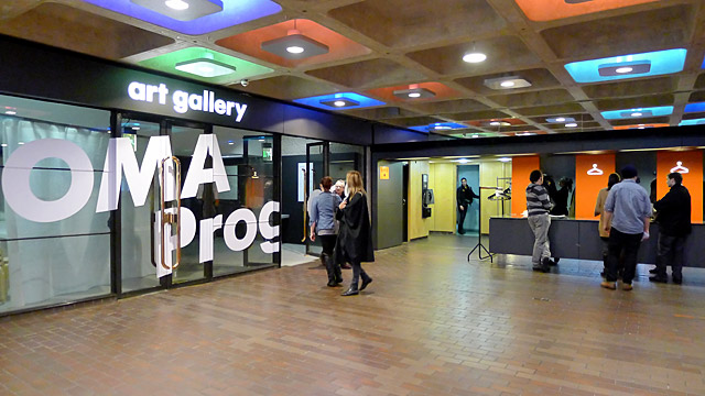 OMA Progress architecture exhibition at the London Barbican