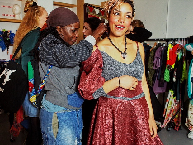In photos Gillett Cubed - Open House and sustainable catwalk, Dalston, 26th Oct 2019