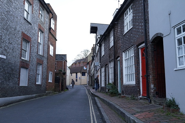 Lewes: architecture, a disused railway line and a fine chippie - in photos, February 2016