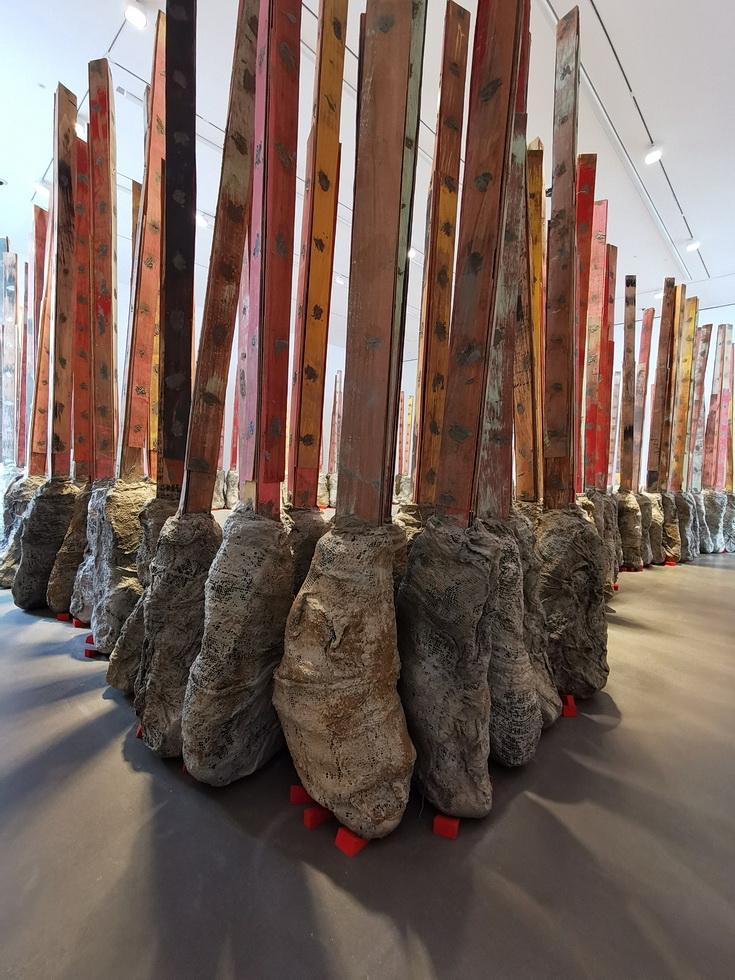 In photos: Phyllida Barlow at Hauser and Wirth, London