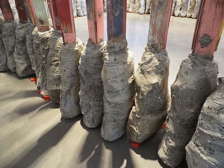 In photos: Phyllida Barlow at Hauser and Wirth, London